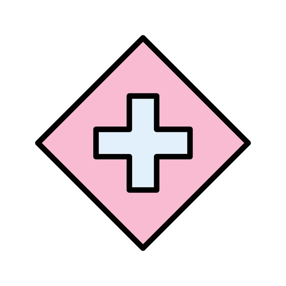 Plus Sign Icon Design vector