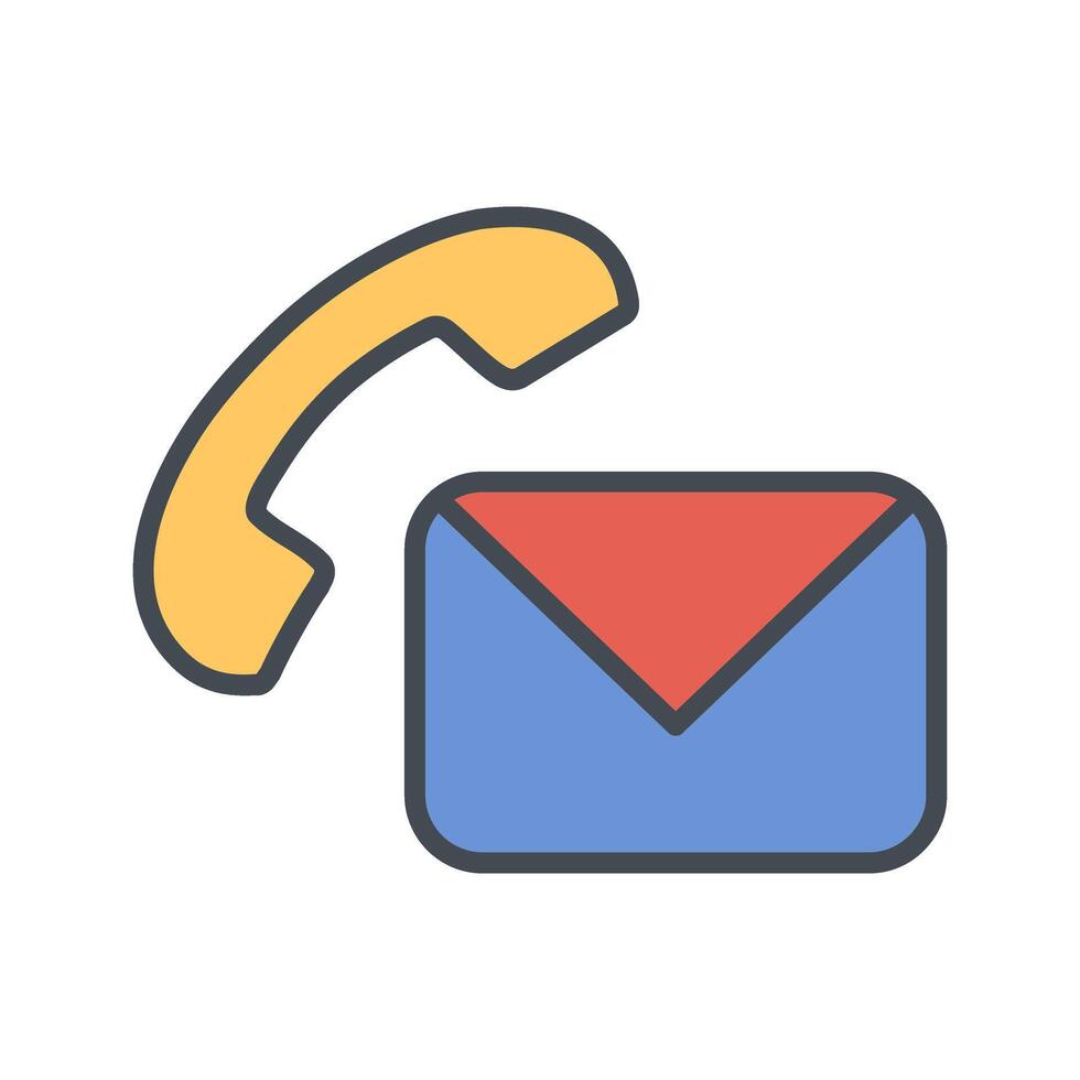 Support Email Icon Design vector