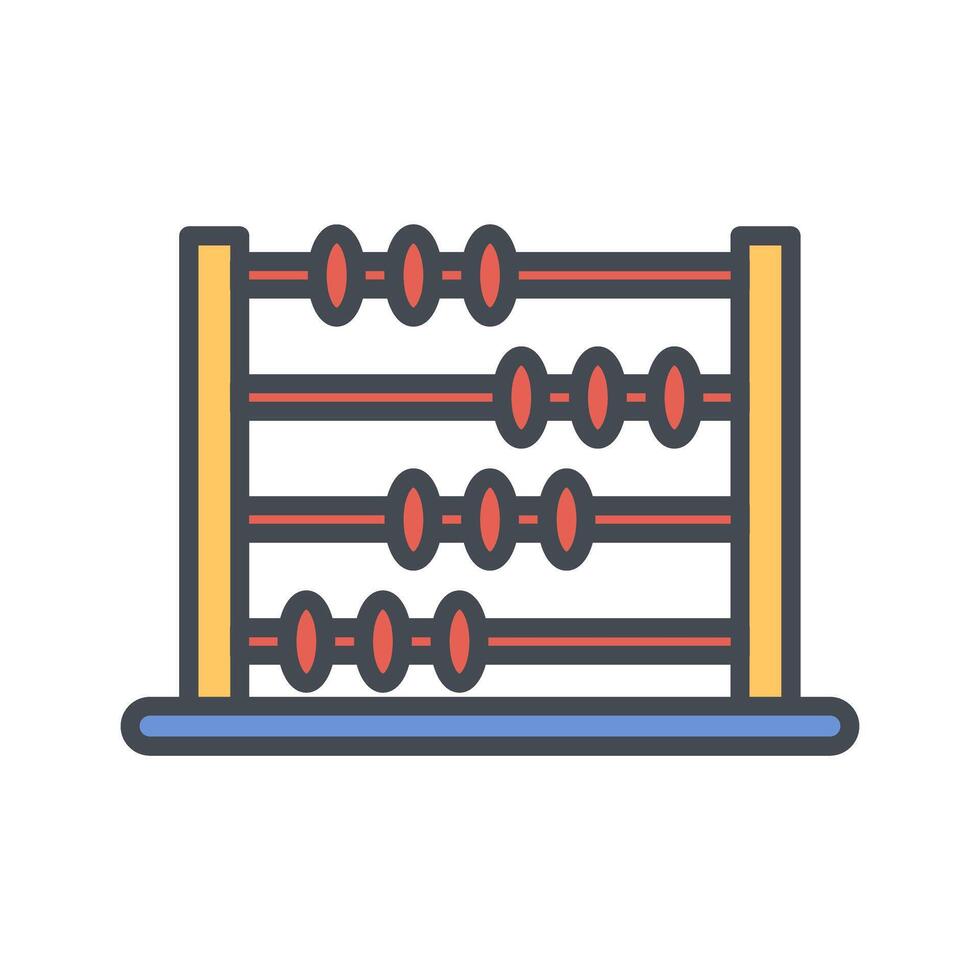 Abacus Icon Design vector