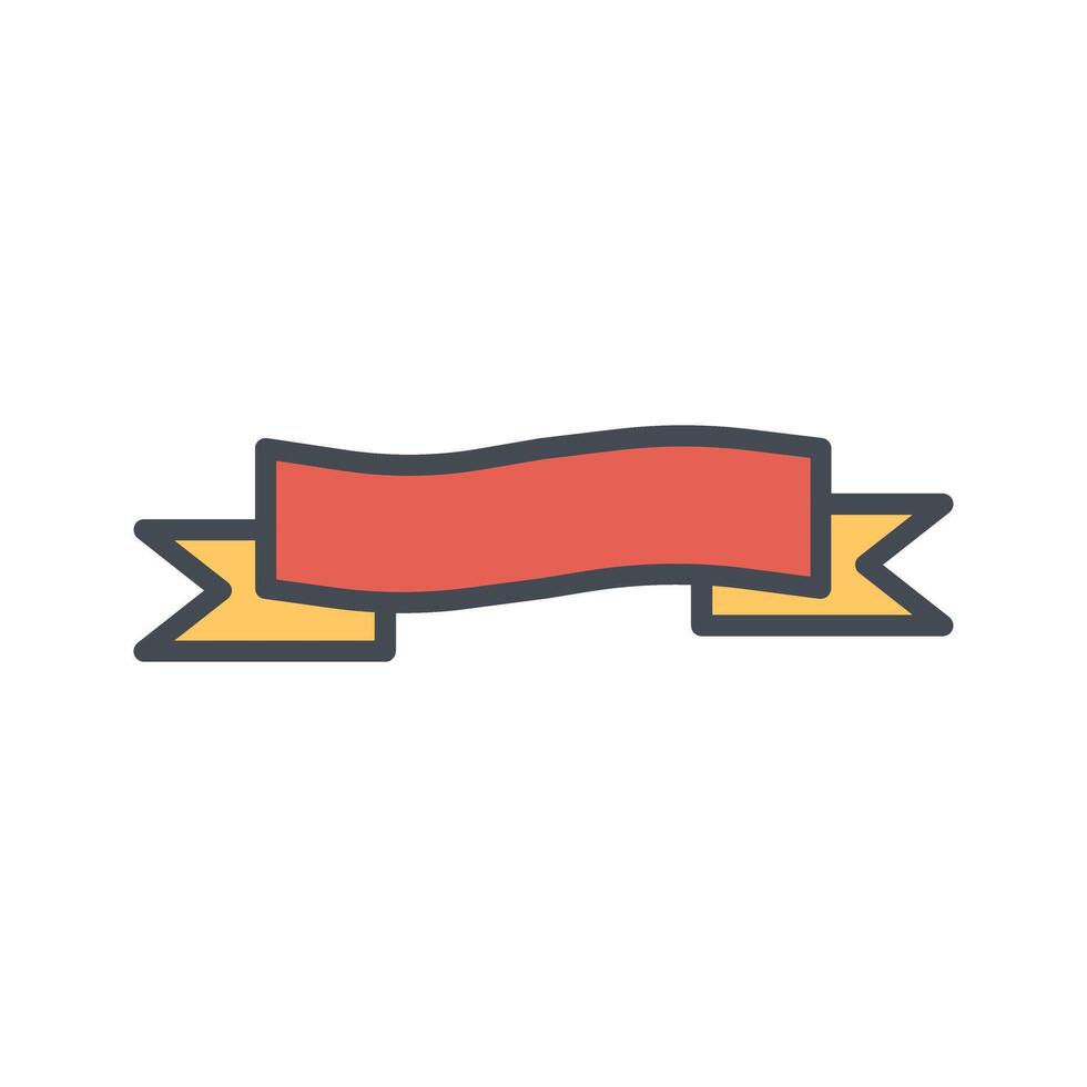 Ribbon Icon Design vector