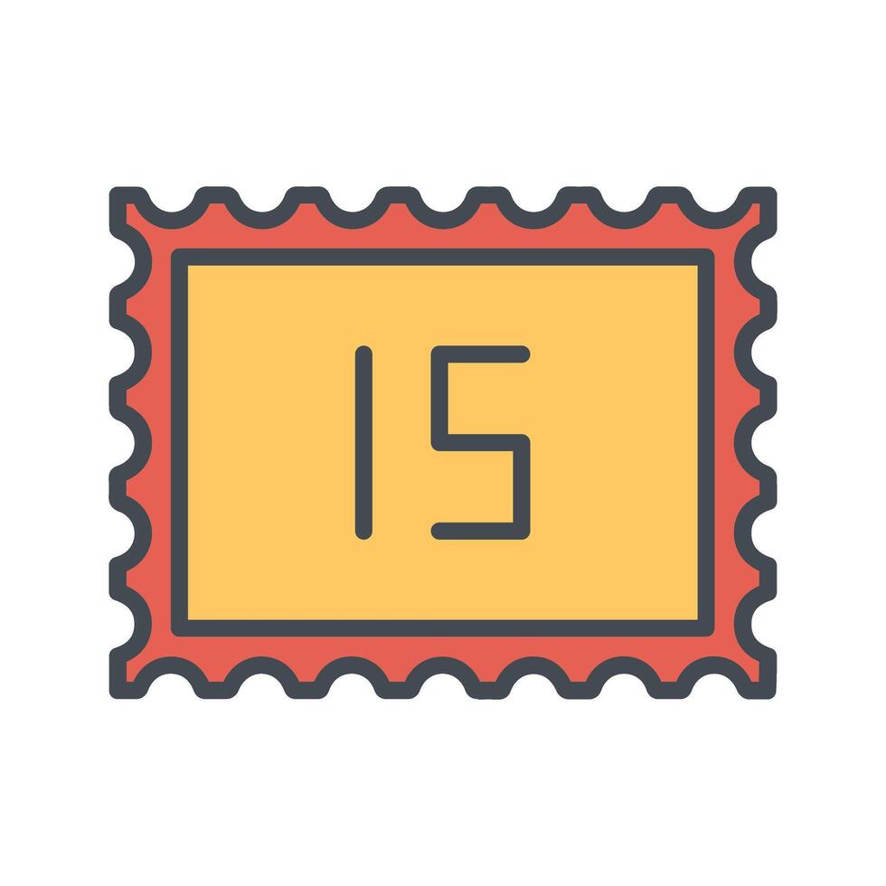 Postage Due Icon Design vector
