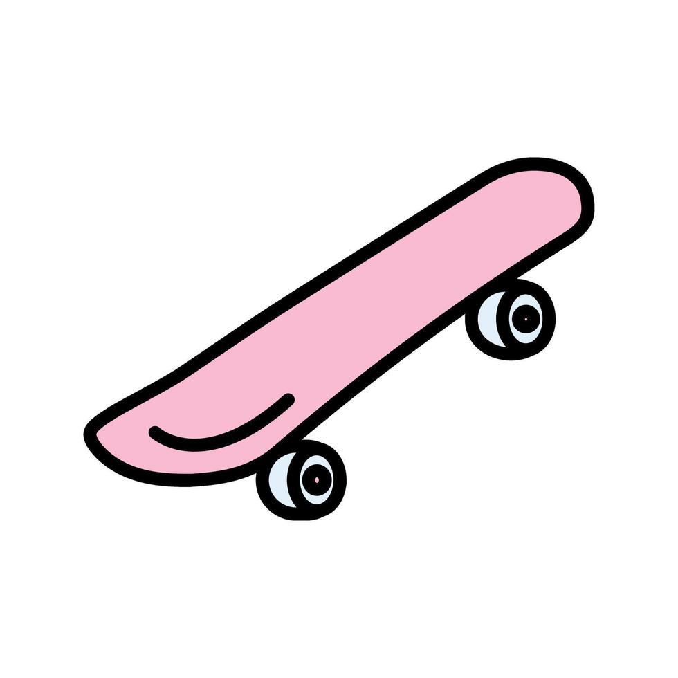 Skateboard Icon Design vector