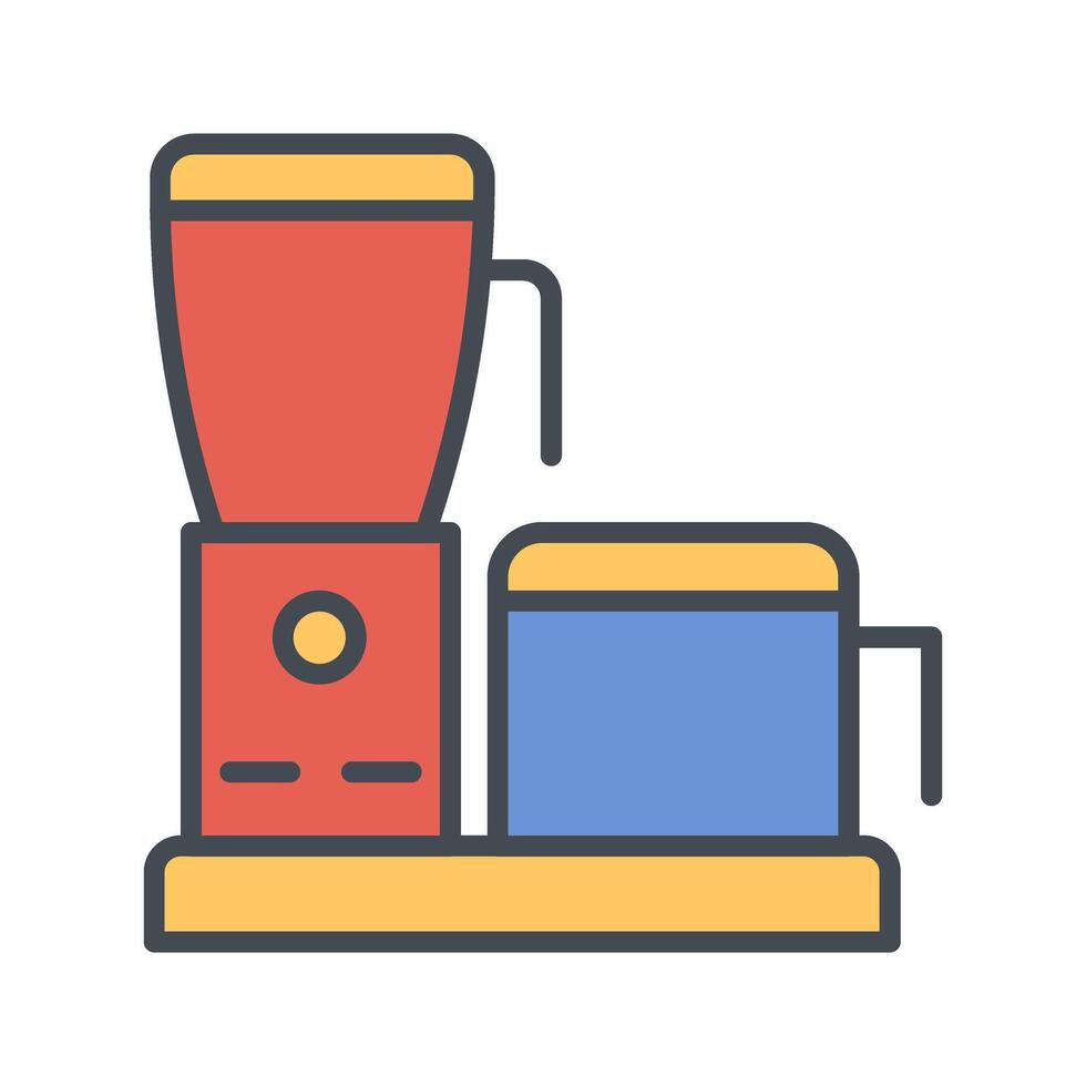 Food Processor Icon Design vector