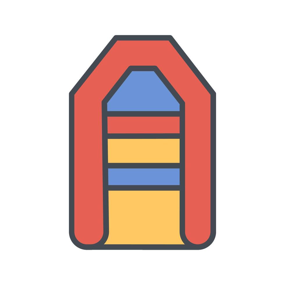 Inflatable Decor Icon Design vector
