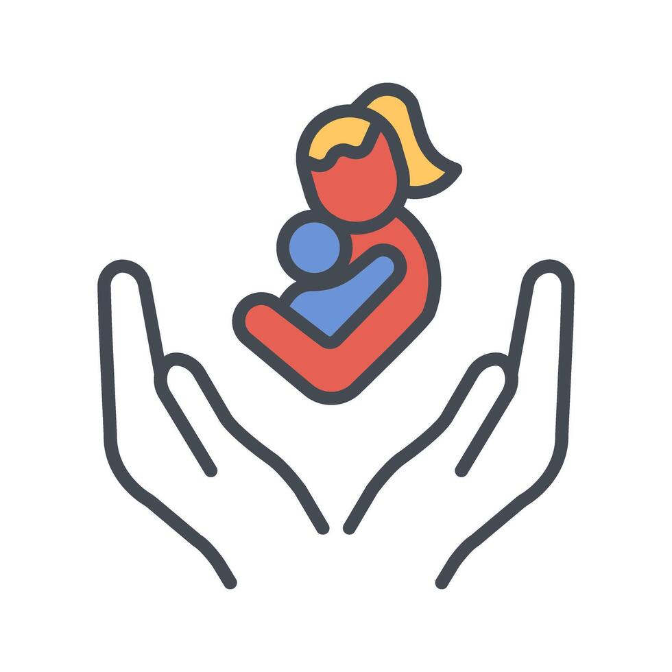 49 - Mother's Love.eps vector