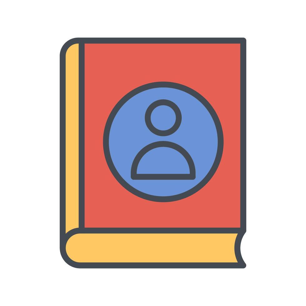 Employee Handbook Icon Design vector