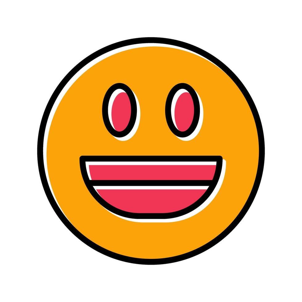 1 - Smiling Face with Open Mout.eps vector