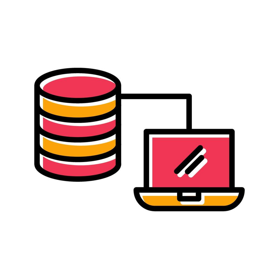 Big Data Icon Design vector