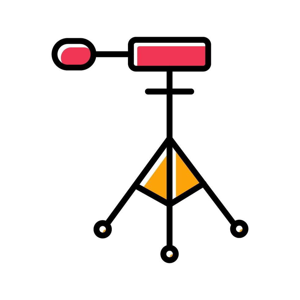 Tripod Tools Icon Design vector