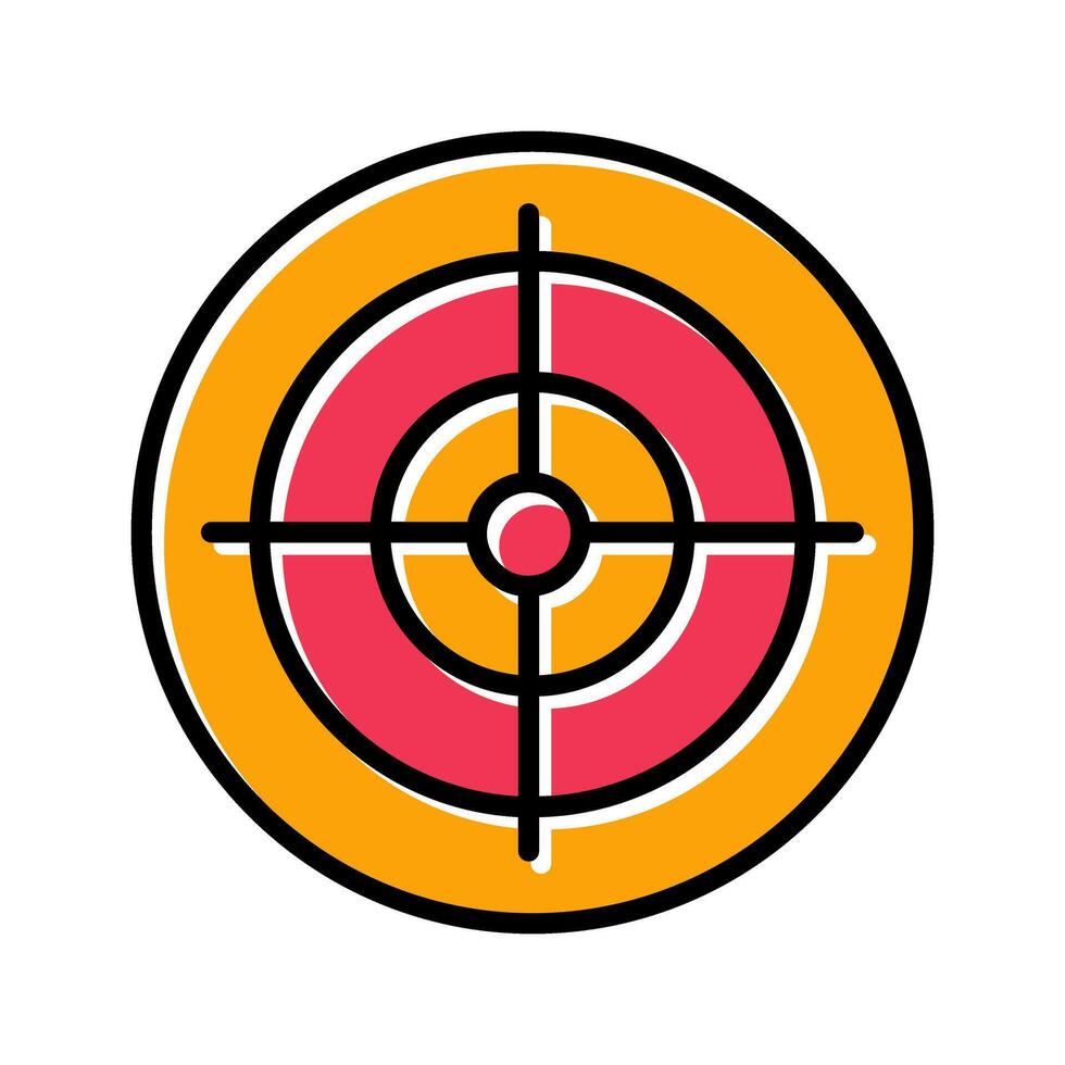Target Icon Design vector