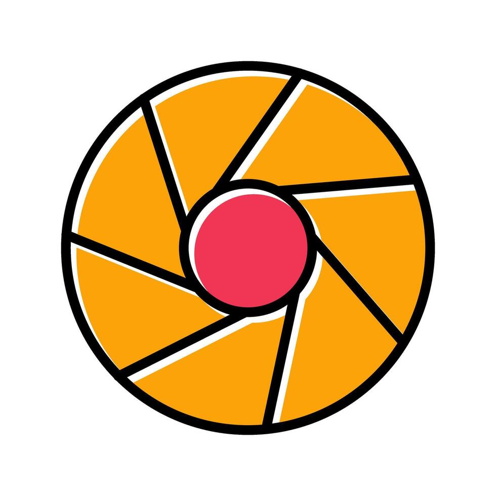 Aperture Artifacts Icon Design vector