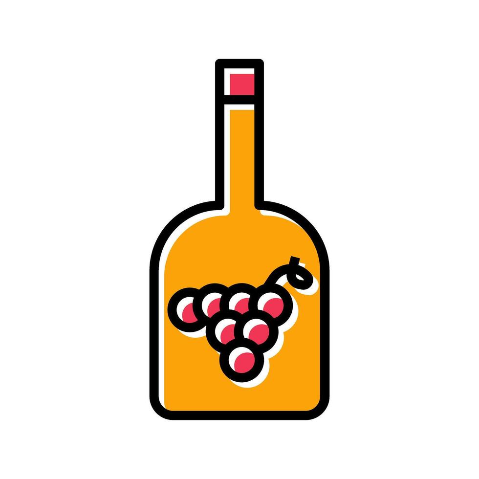 Wine Grapes Icon Design vector