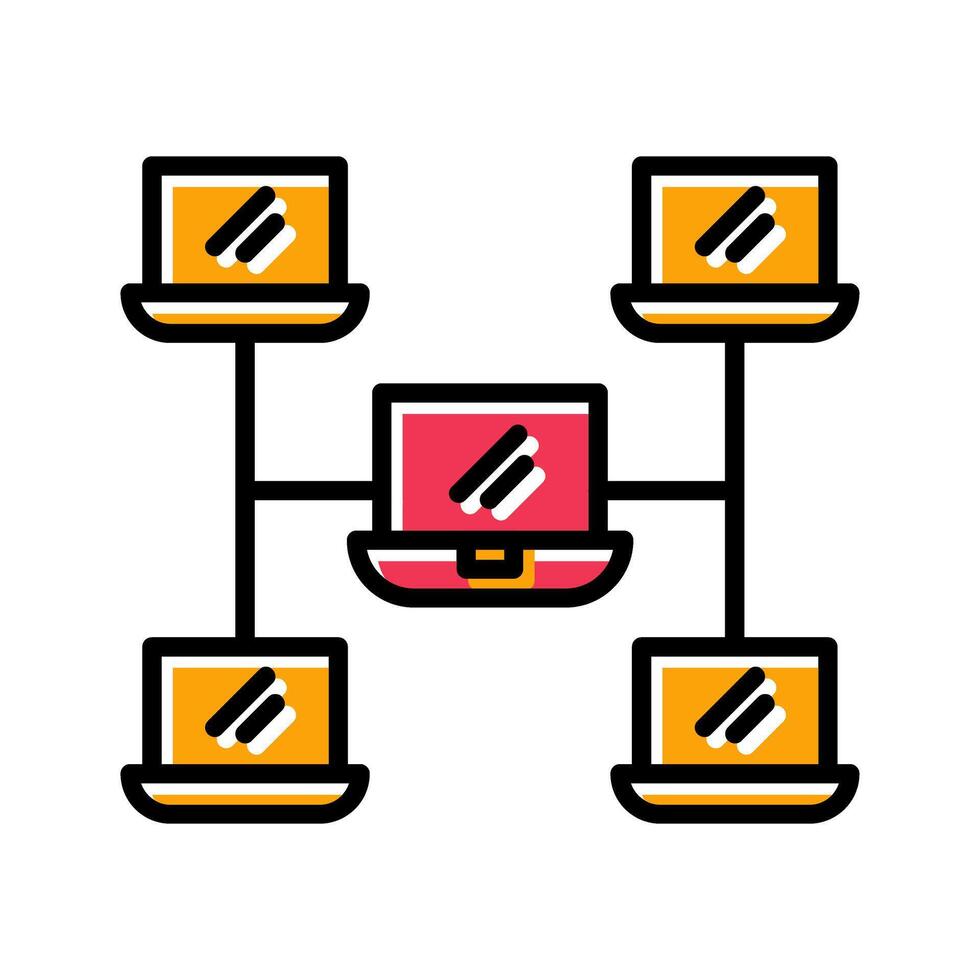 Connection Icon Design vector