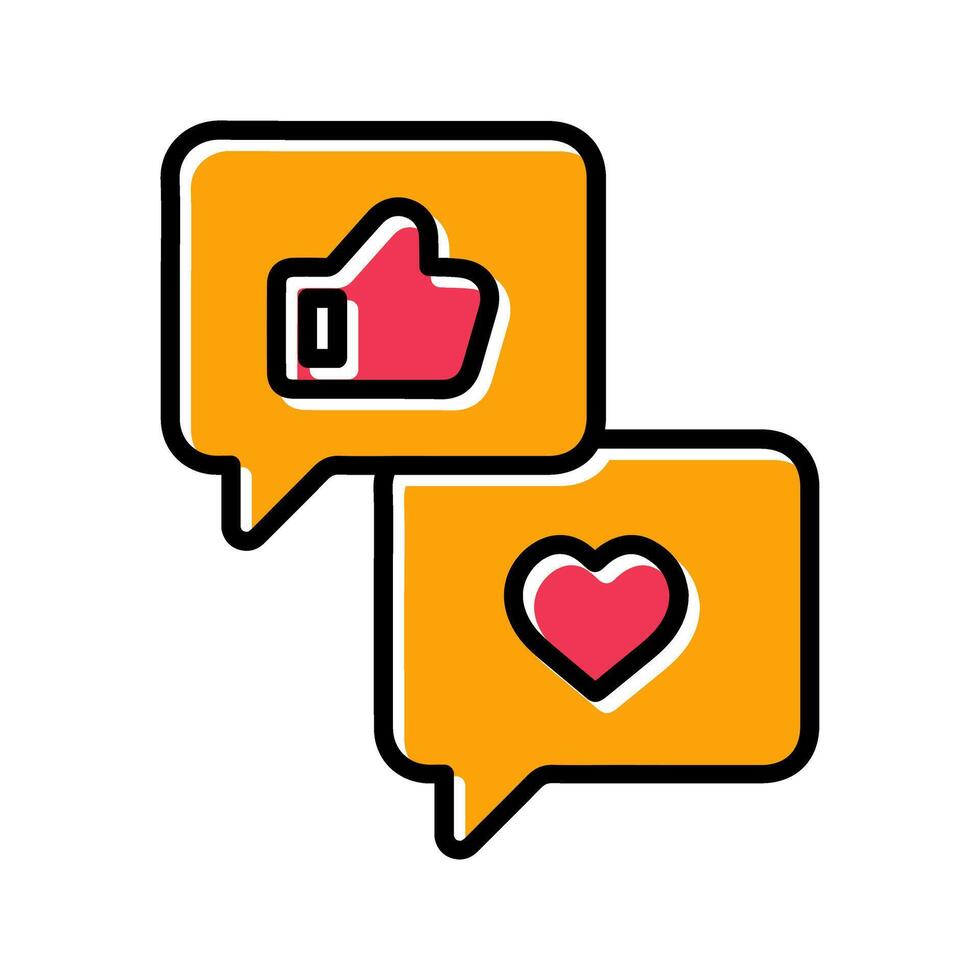 User Feedback Icon Design vector