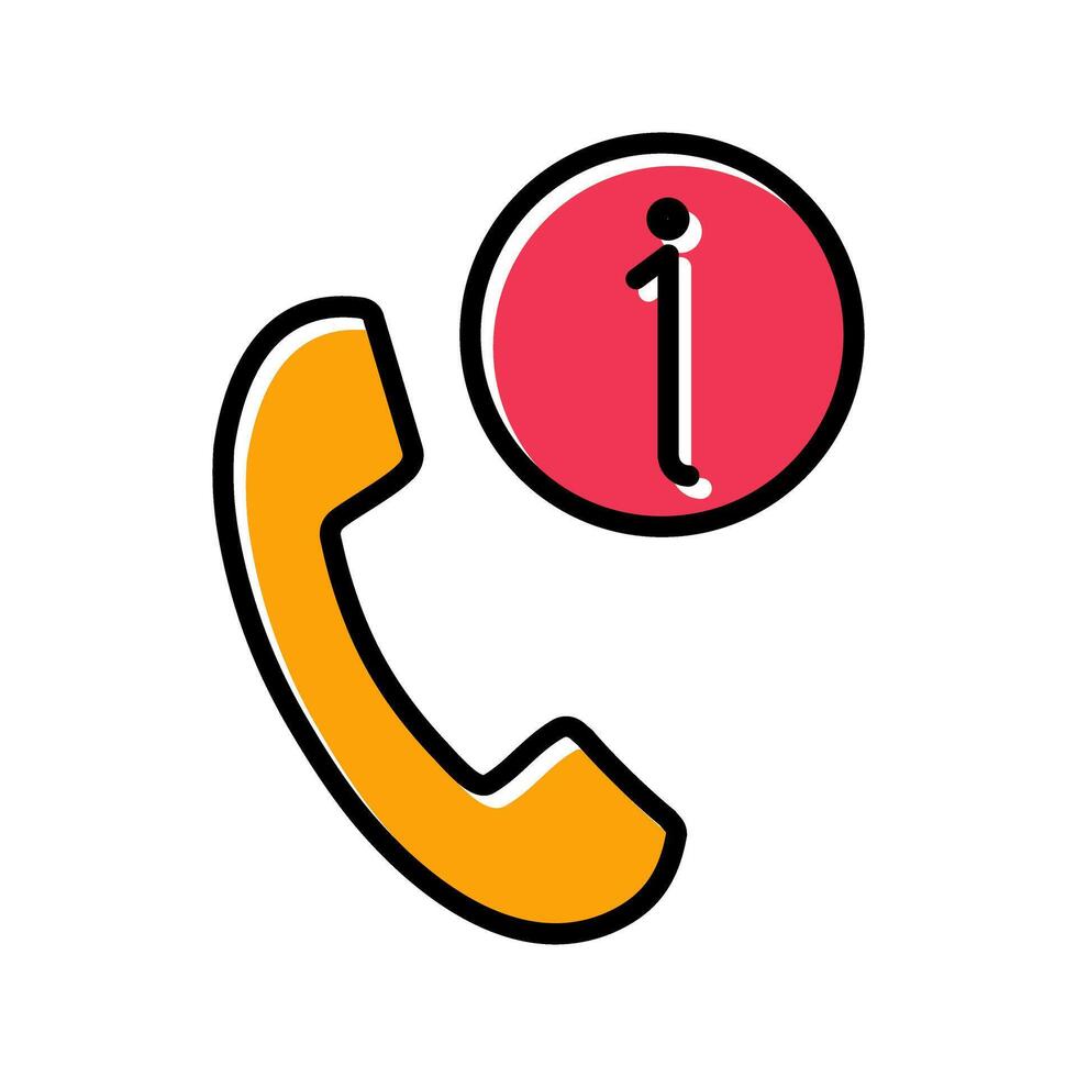 Contact Information Icon Design vector
