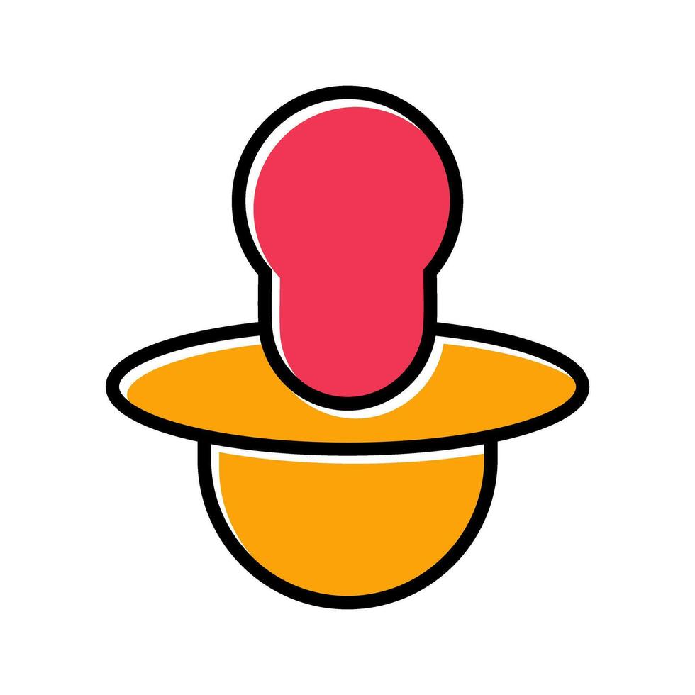 Pacifier Love Icon Design vector