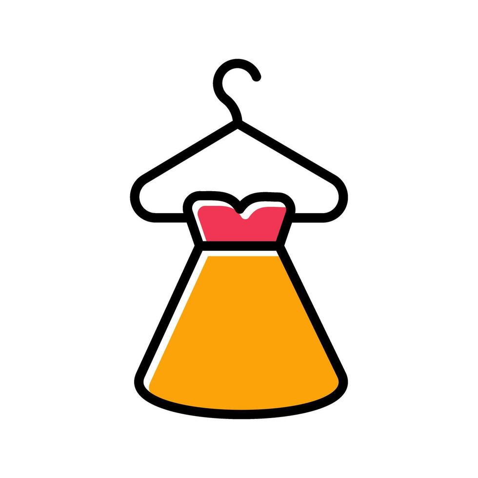 Dressing Up Icon Design vector