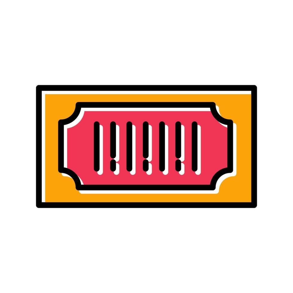 Barcode Price Icon Design vector