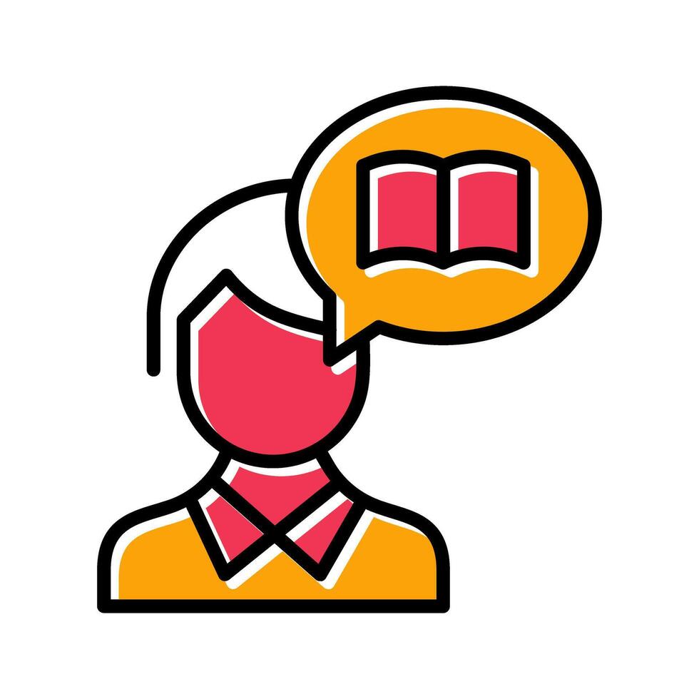 Storytelling Icon Design vector