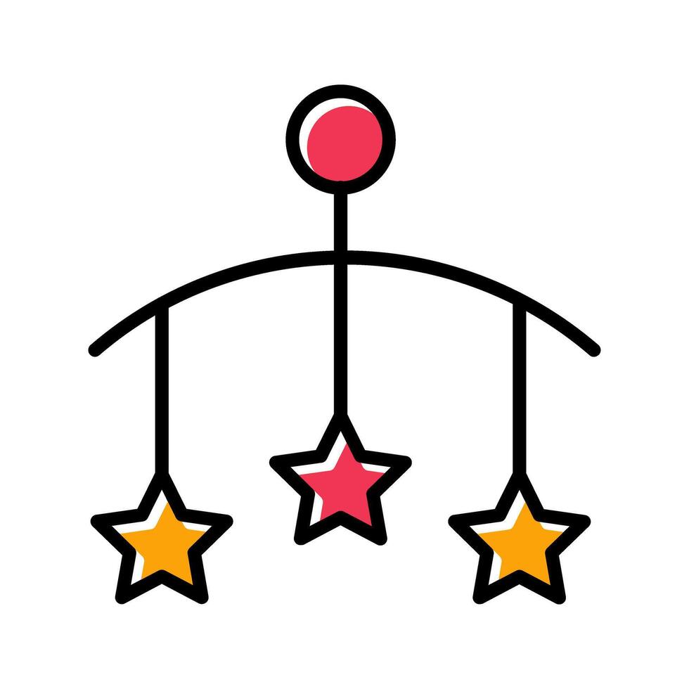 Crib Dreams Icon Design vector