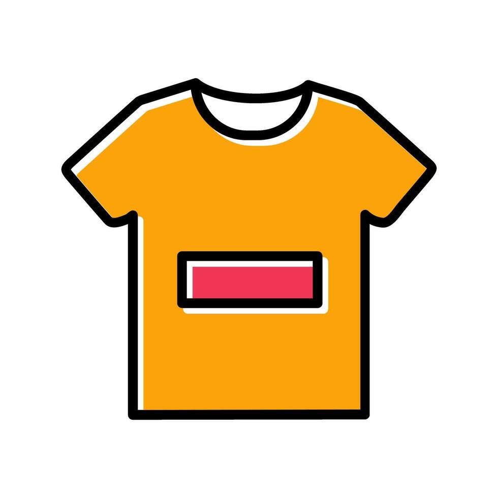 T-Shirt Icon Design vector