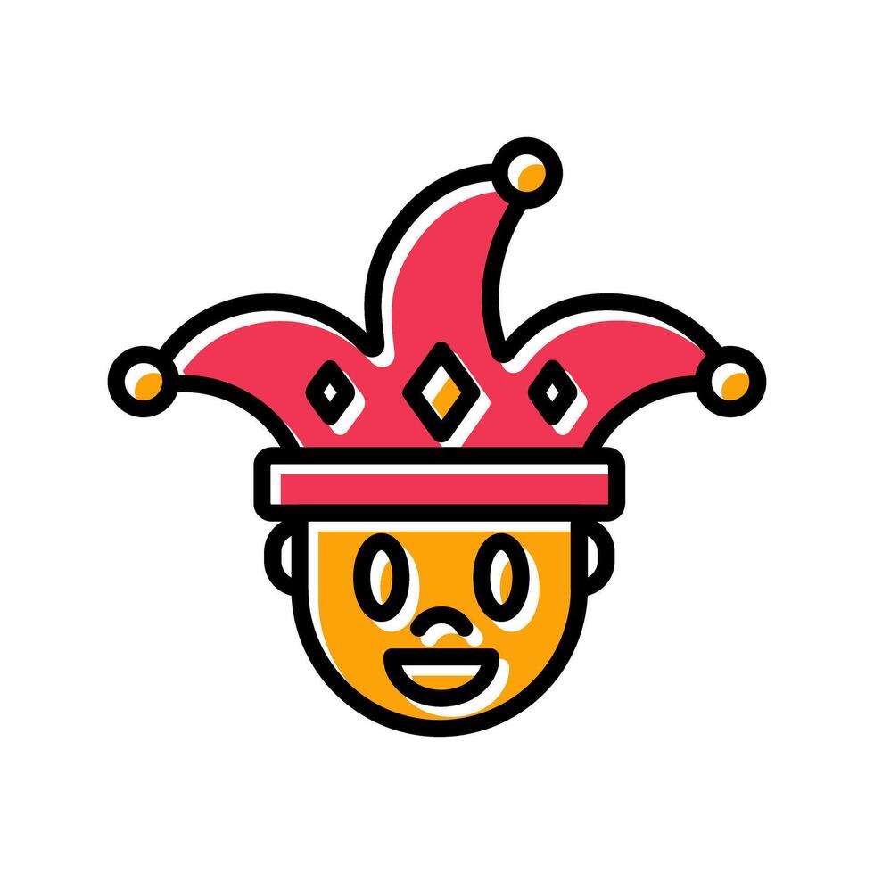 Clown Icon Design vector