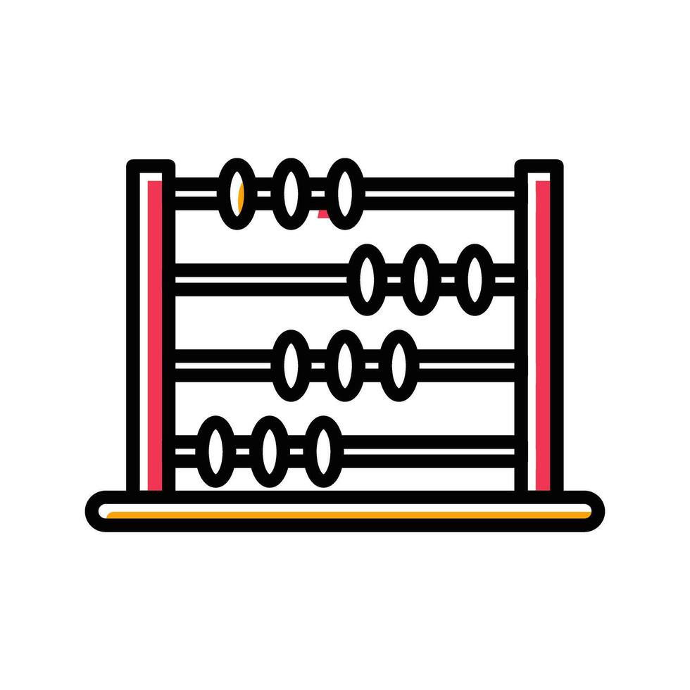 Abacus Icon Design vector