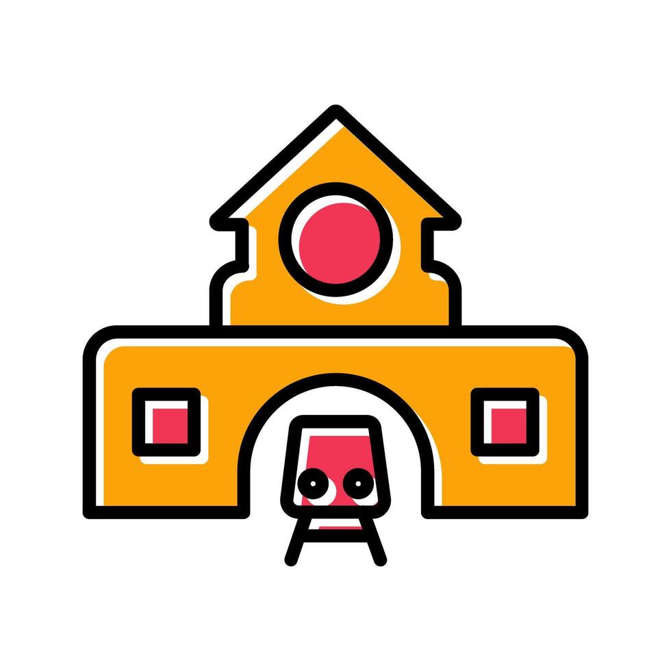 Train Station Icon Design vector