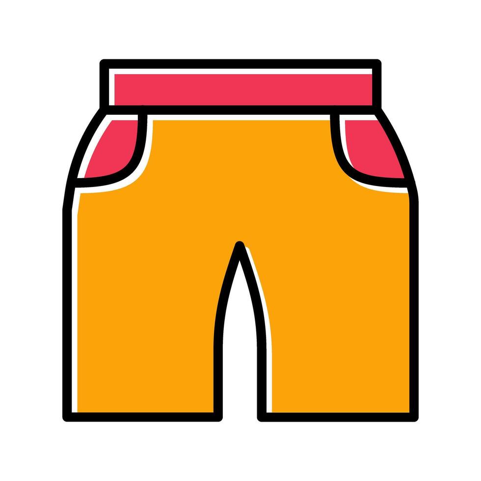 Shorts Icon Design vector