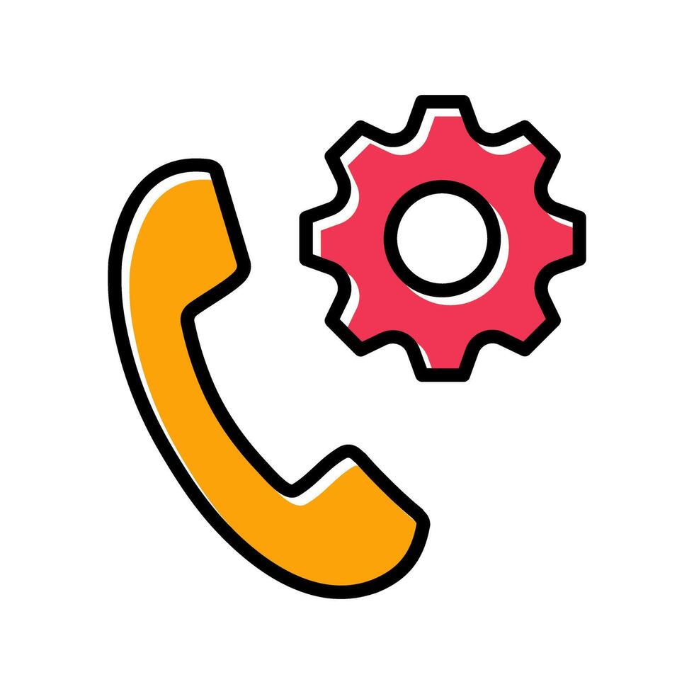 Technical Help Icon Design vector