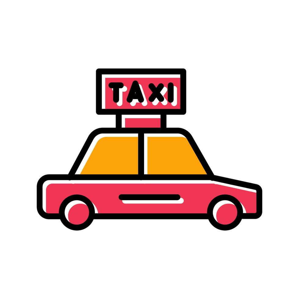 Taxi Icon Design vector