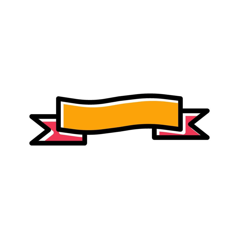 Ribbon Icon Design vector