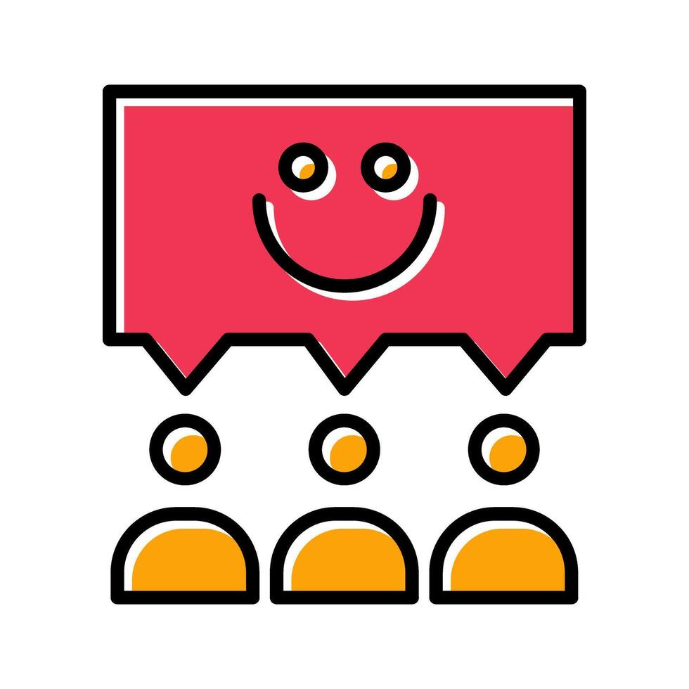Employee Satisfaction Icon Design vector