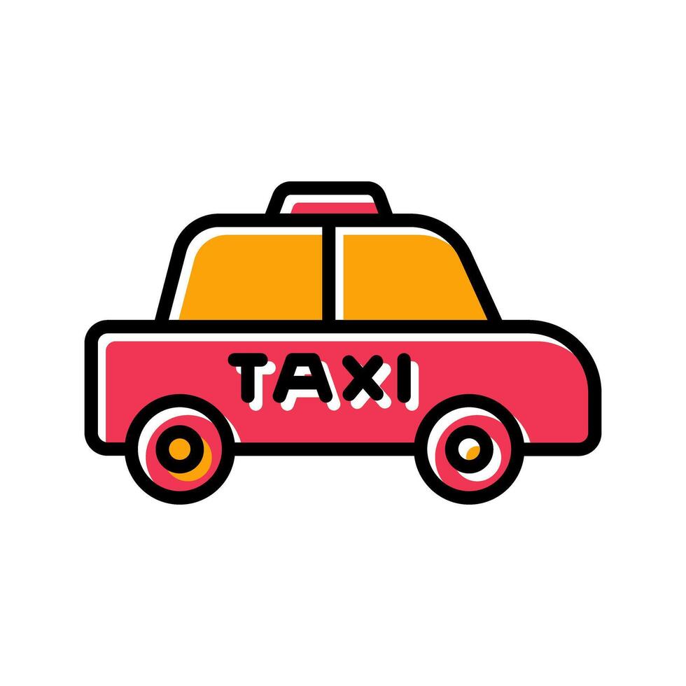 Taxi Icon Design vector