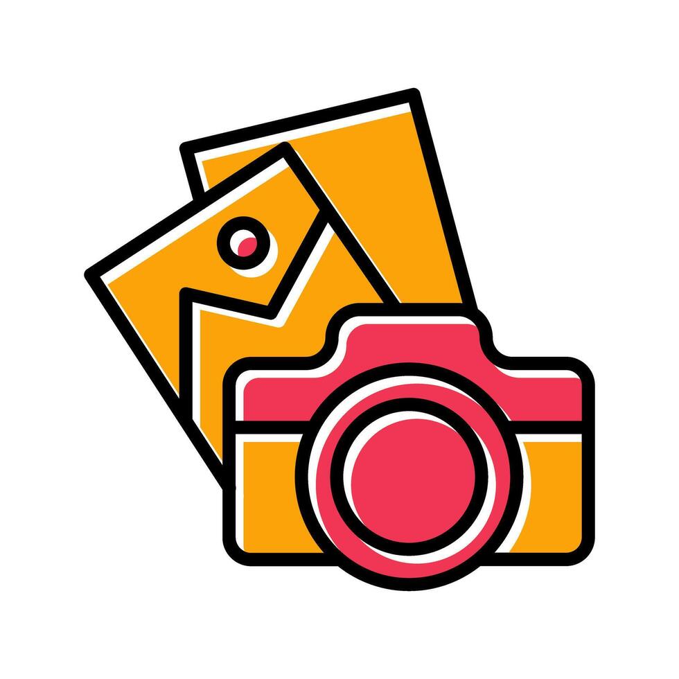 Photography Inspiration Icon Design vector