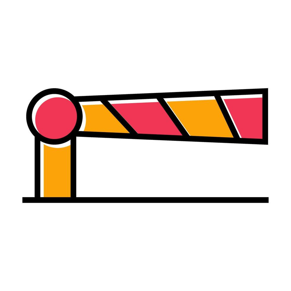 Safety Gates Icon Design vector