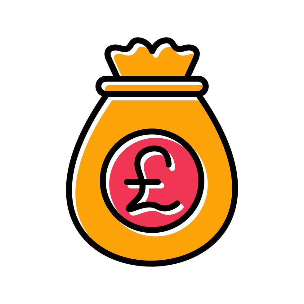 Pound Icon Design vector