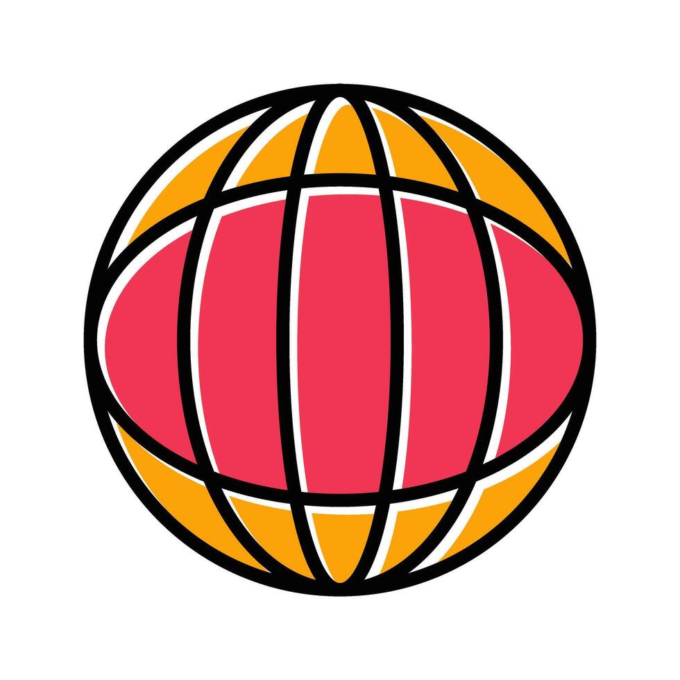 Globe Icon Design vector