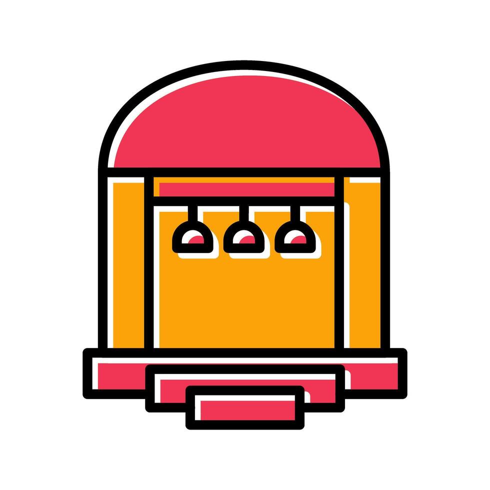 Party Venue Icon Design vector
