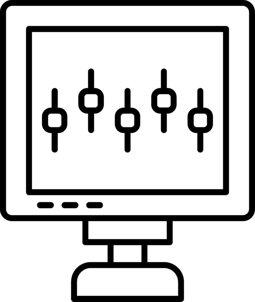 Stock Exchange App Icon vector