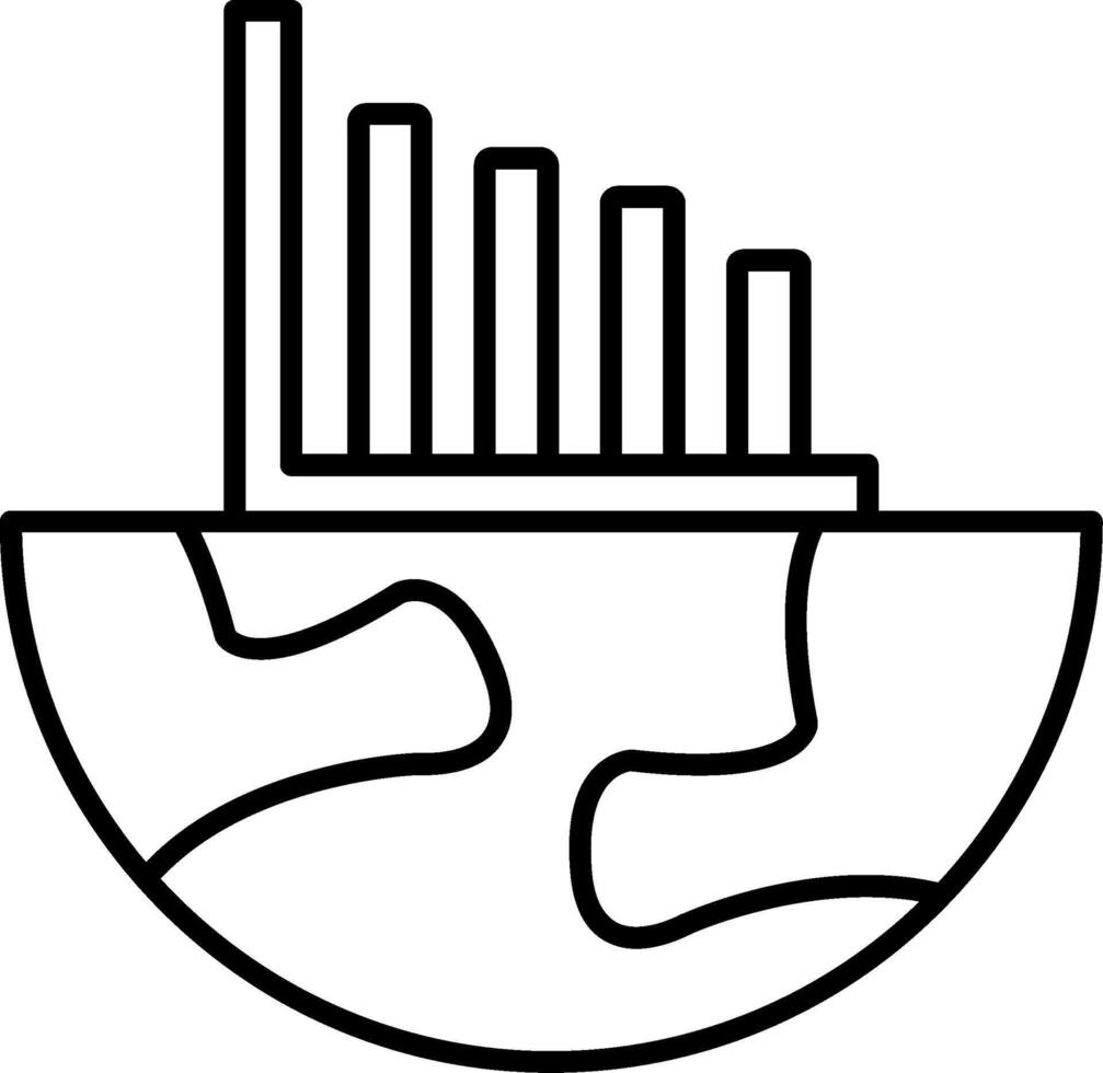 World Financial Icon vector