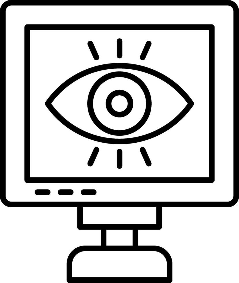 Vision Icon Design vector