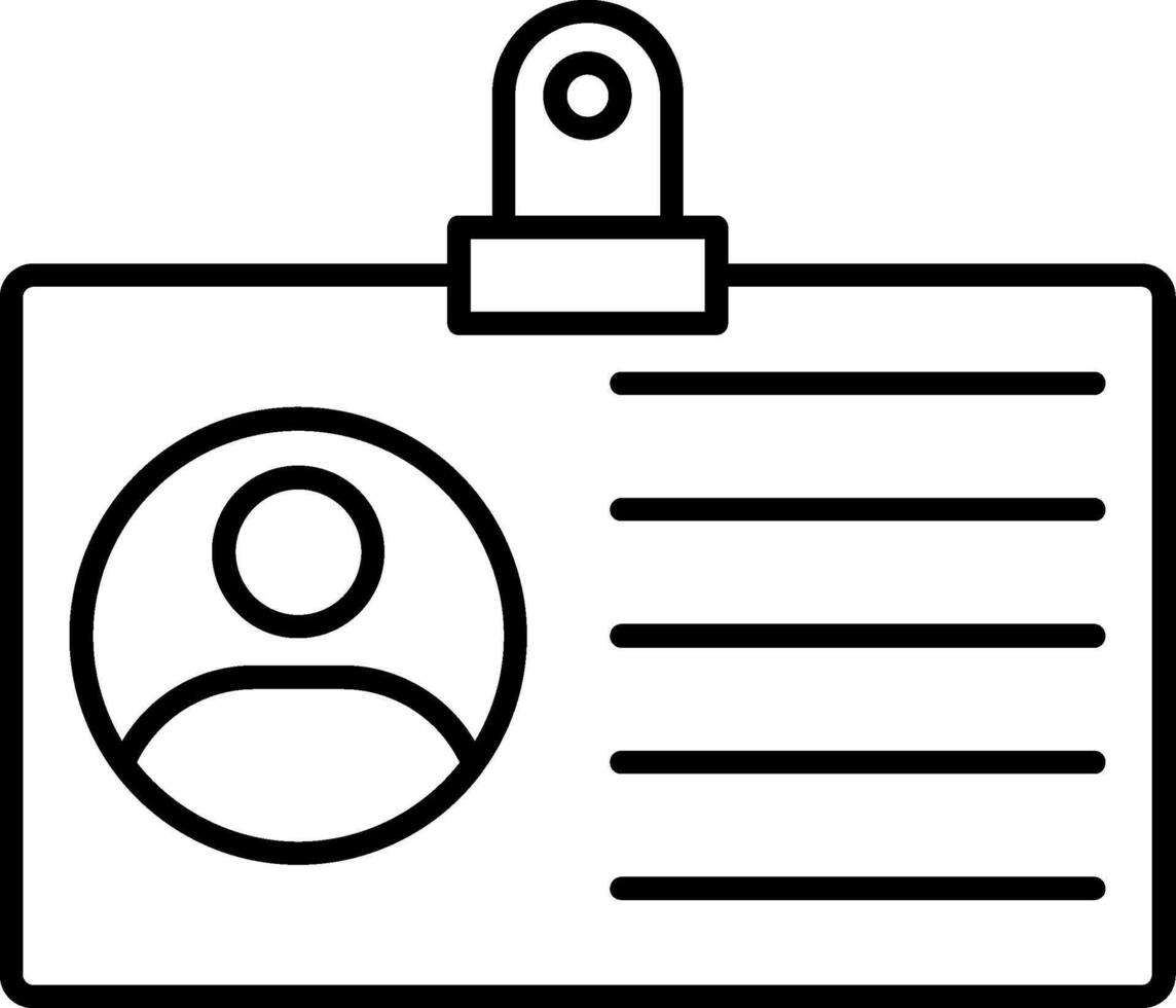 Student Card Icon vector