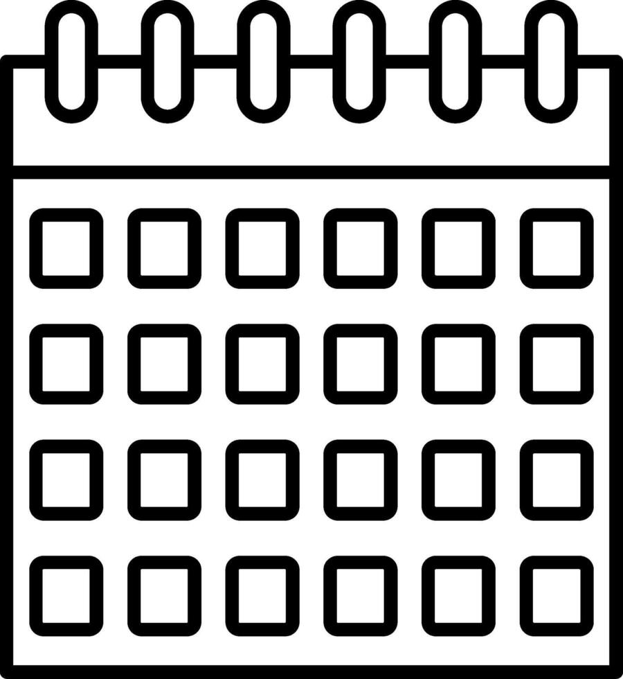 Calendar Icon design vector