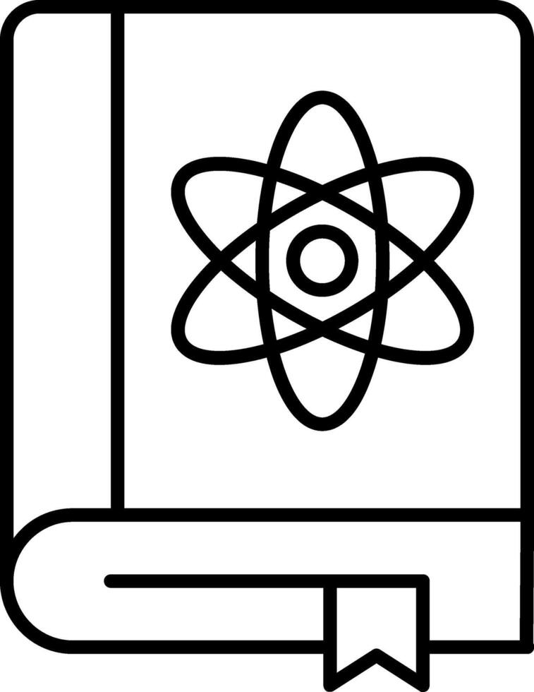 Science Book Icon vector