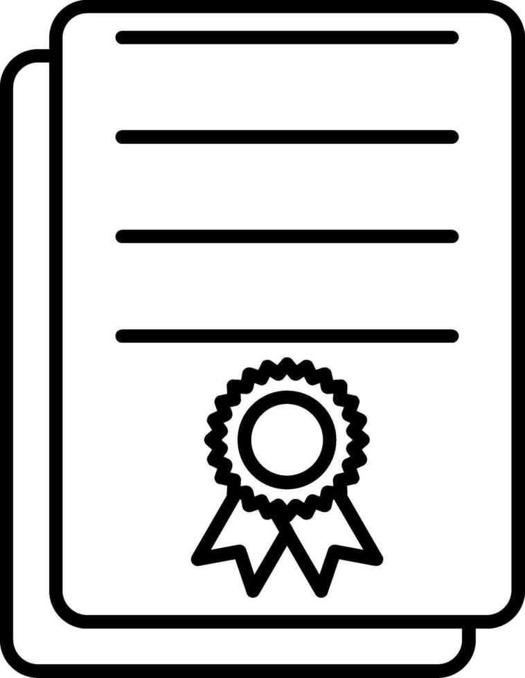 Diploma Icon design vector