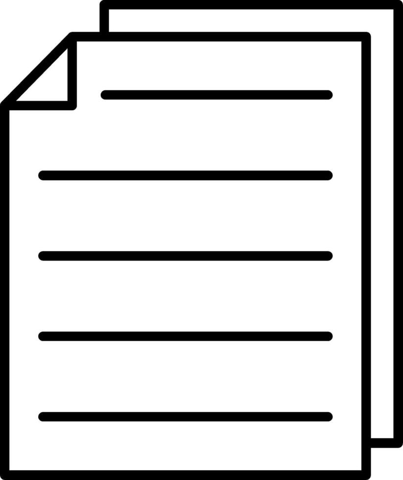 Paper Icon design vector