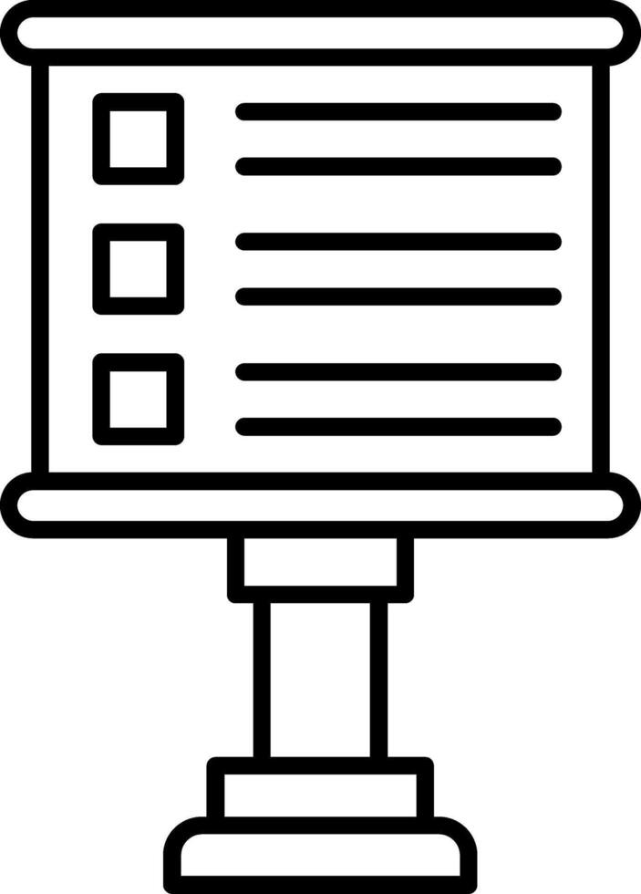 Presentation Icon design vector