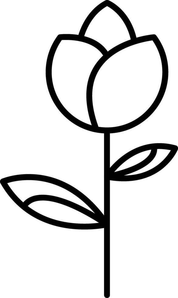 Rose Icon Design vector