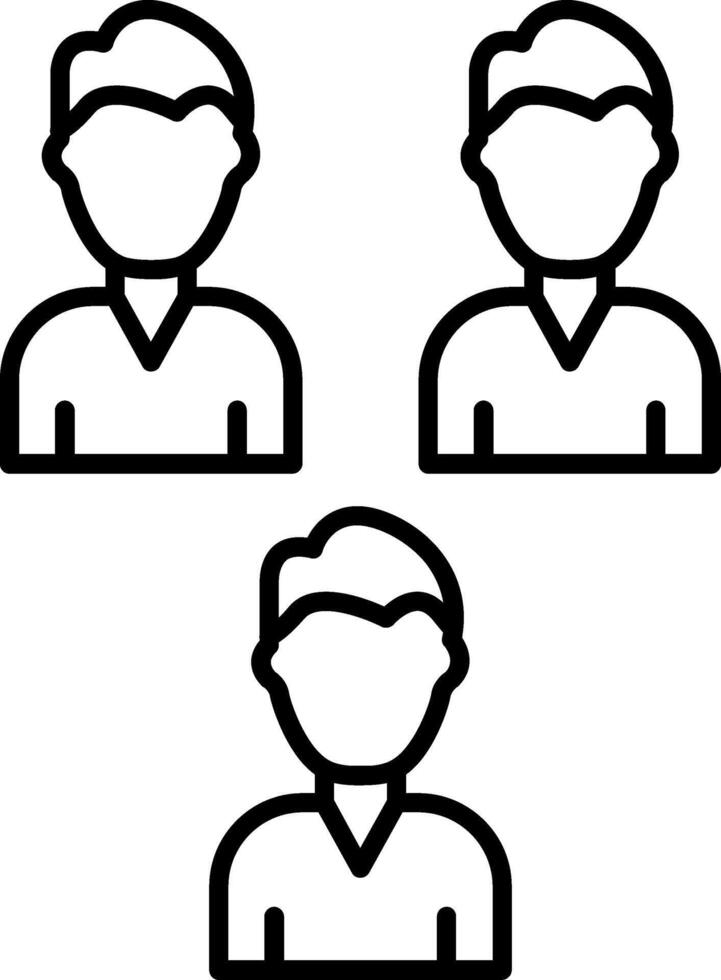 Team Icon Design vector